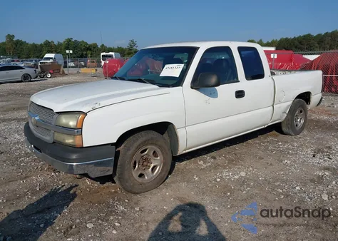 2004 Chevrolet Silverado 1500 Work Truck из США, поврежденный, VIN 1GCEC19VX4Z316735